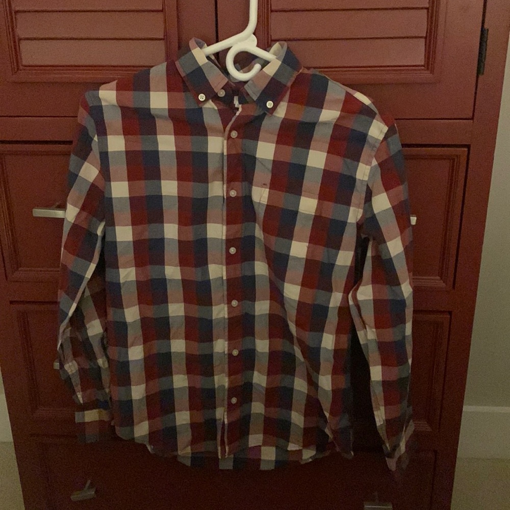boys button up collard shirt